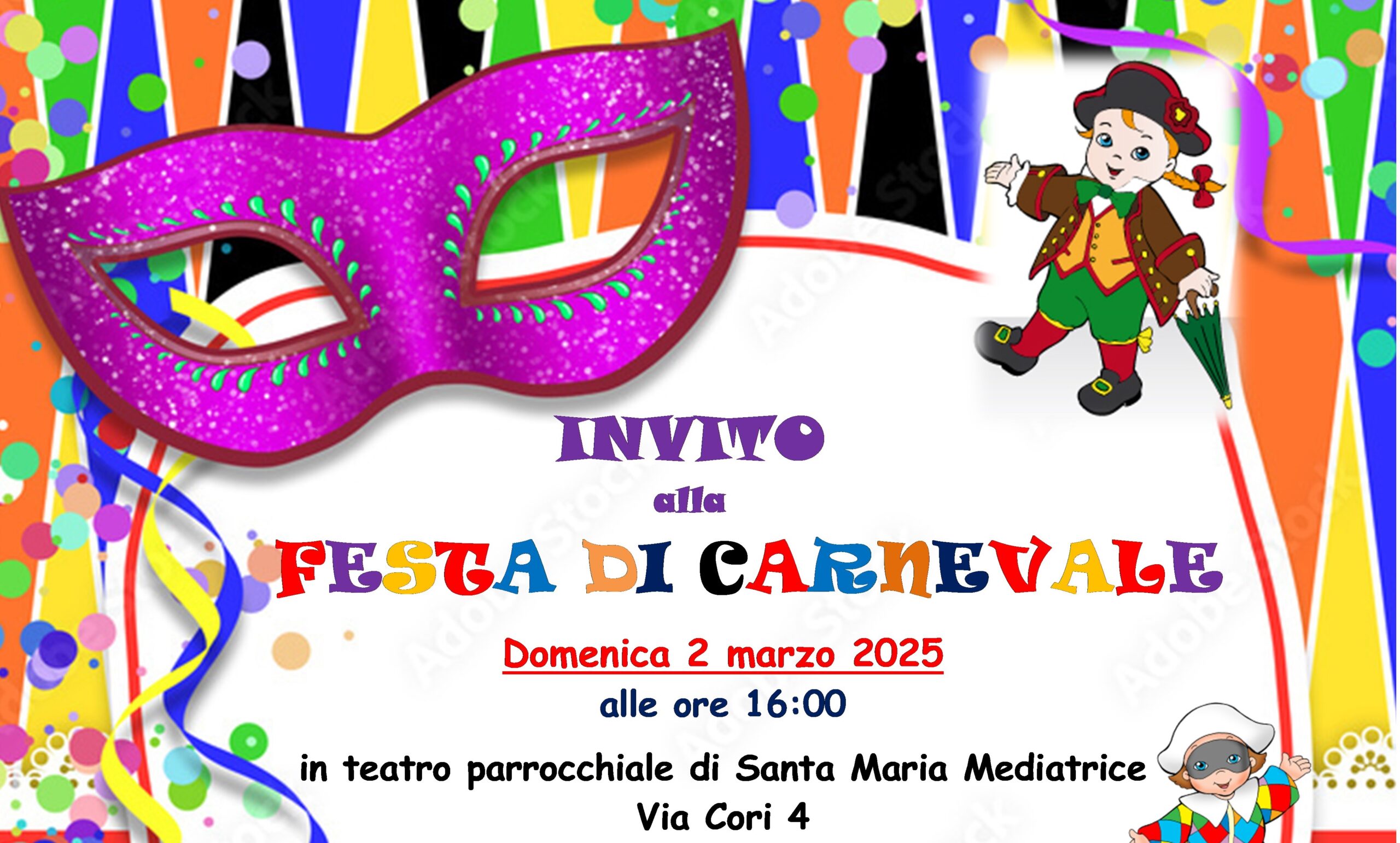 Festa del Carnevale – Domenica 2 marzo